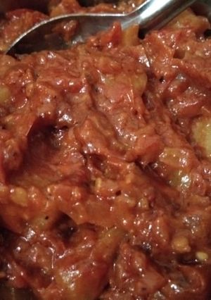 A picture of Tomato potato veg.