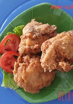 Foto resep Ayam goreng tepung