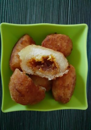 Foto resep Singkong goreng isi gula merah