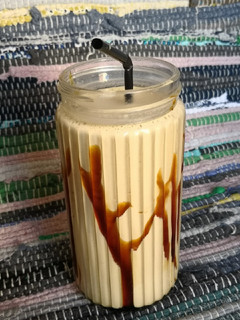 Una foto de Caramel coffee shake del Burger King casero