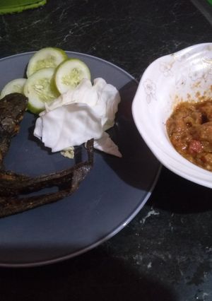 Foto resep Sambal pecel lele