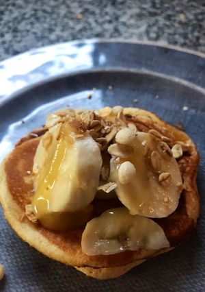 Una foto de Pancakes ESPONGOSOS
