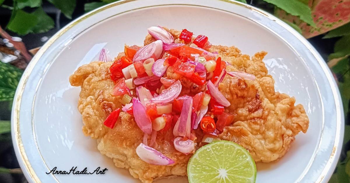 Resep Ayam Crispy Sambal Matah Oleh Anna Hadi Ant Cookpad