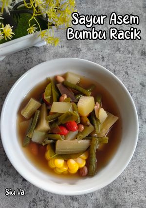 Foto resep Sayur Asem Bumbu Racik