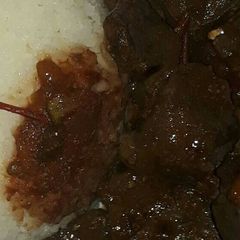 A picture of Wet fried liver.