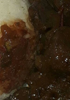 A picture of Wet fried liver.