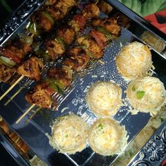 A picture of Chicken shashilk.