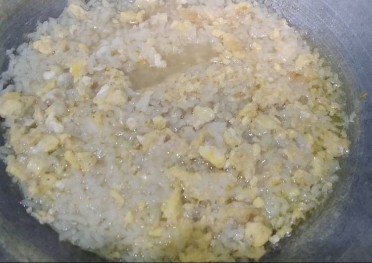 Cara Gampang Membuat Bubur telur ayam Anti Gagal