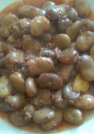 صورة لوصفة فول مشرمل على الطريقة المغربية