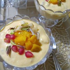 A picture of Mango Cream Dessert.