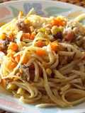 Pasta con vegetales