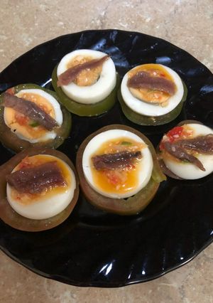 Foto principal de Tomates rellenos de huevo
