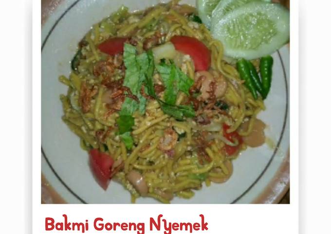 Yuk intip, Bagaimana cara bikin Bakmi Goreng Nyemek/basah yang gurih