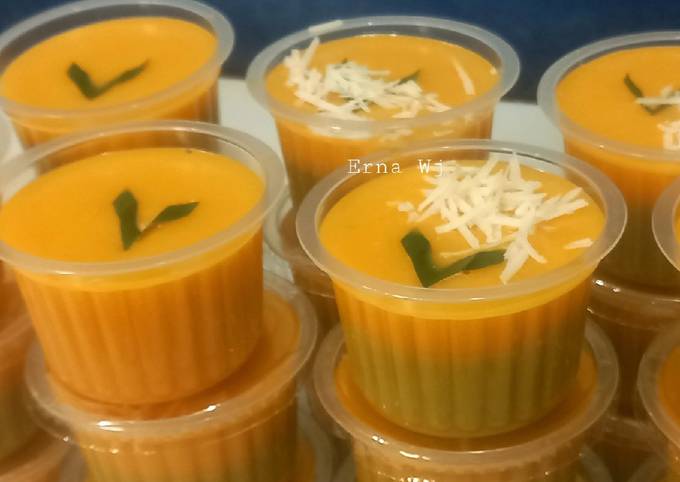 Resep Puding Labu Kuning Cup Oleh Cikgu Er Cookpad