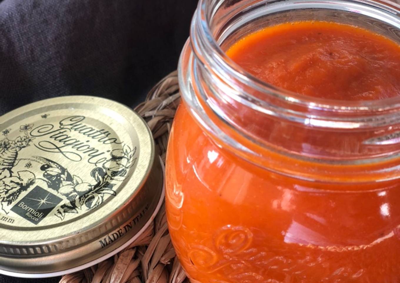 La mejor salsa de tomate casera para pizzas con Moulinex iCompanion