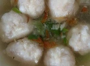Foto resep Bakso ikan pipih