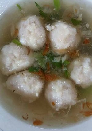 Foto resep Bakso ikan pipih