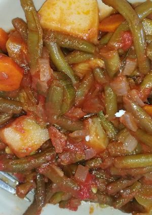 Φωτογραφία της συνταγής Φασολάκια κοκκινιστά