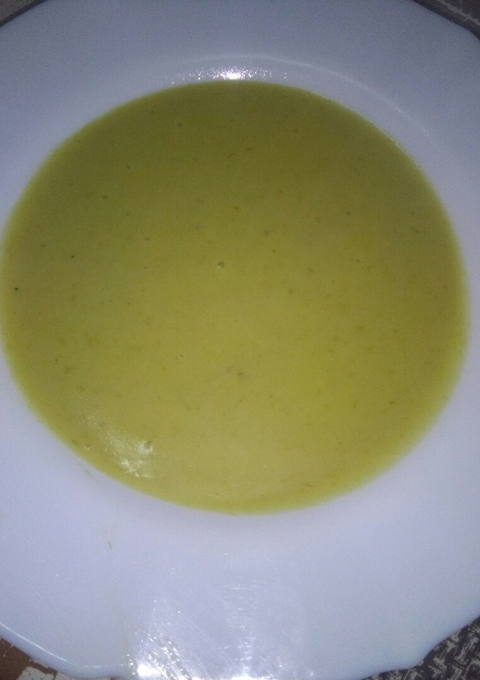 Una foto de Crema de espárragos