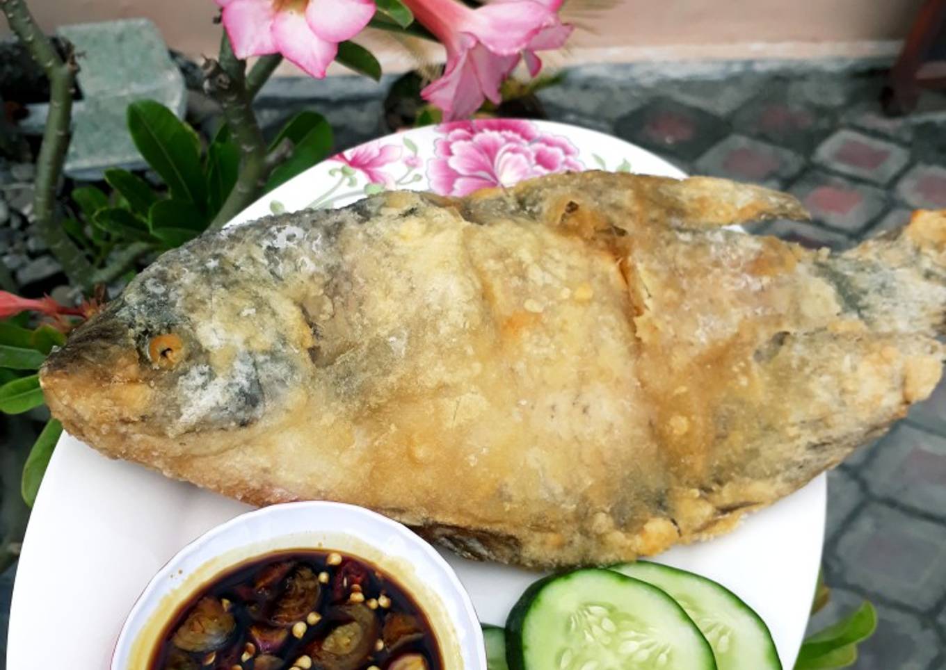 Gurami Goreng Tepung Tapioka
