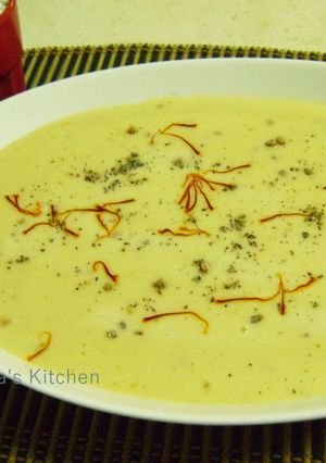 A picture of Sago Custard Pudding.