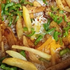 A picture of Smoked Chicken Tandoori Biryani.