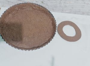 Una foto de Masa sable de chocolate