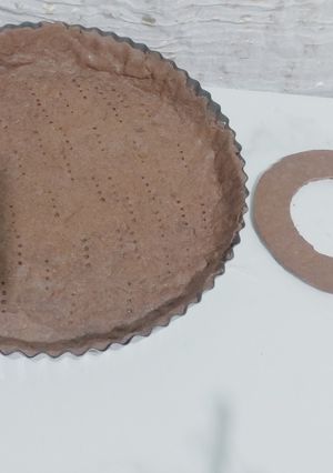 Una foto de Masa sable de chocolate