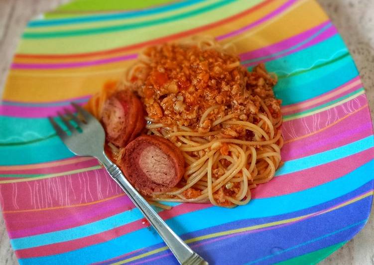 Spaghetti bolognese ala aku