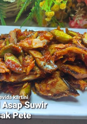 Foto resep Tongkol Asap Suwir Masak Pete