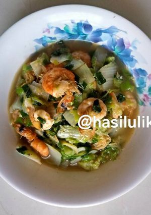 Foto resep Udang Sawi Putih Tumis Mentega