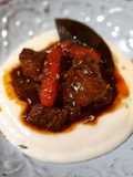 Ternera estofada en cerveza negra con cremoso de patata