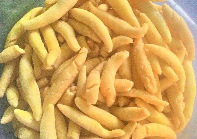 Resep Cheesestick alias telor gabus keju kress..kress, Bikin Ngiler