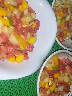 A picture of Simple fruit salad.