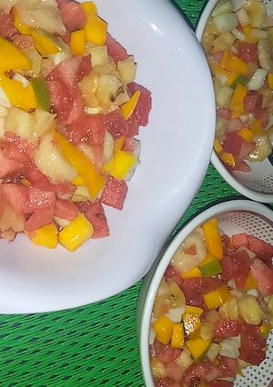 A picture of Simple fruit salad.