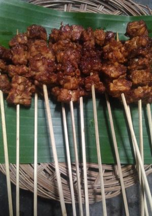 Foto resep Sate tempe pedas manis