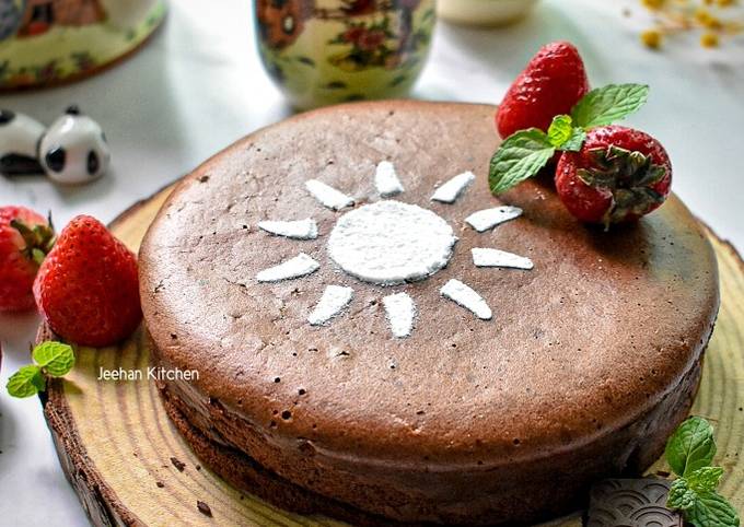 Resipi Japanese Chocolate Cheesecake 3 Bahan Oleh Kuzuka By Jeehan Cookpad