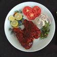 BBQ Fried Cheesy Chicken