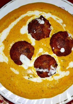 A picture of Malai kofta.