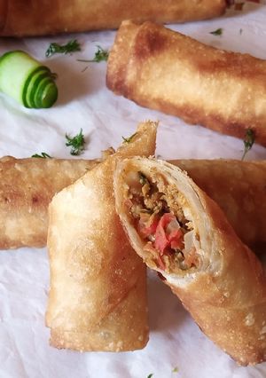 A picture of Tandoori Mince Roll.