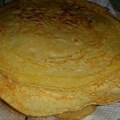 Orange juice pancakes A picture of Orange juice pancakes.