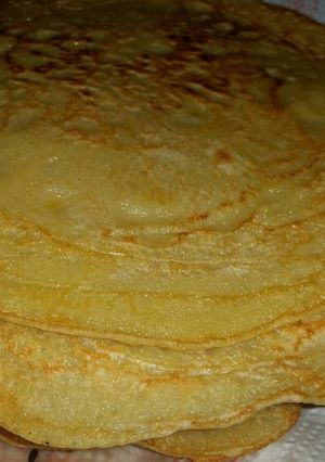 A picture of Orange juice pancakes.