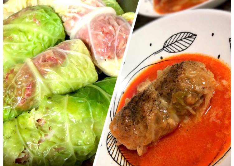 Sarma de col repollo relleno de carne picada - recetas de mamá👩🏼