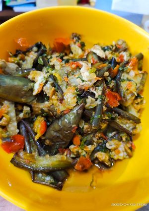 Foto resep Sambal terong goreng telur
