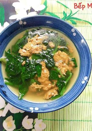 Hình của món Canh cua đồng.