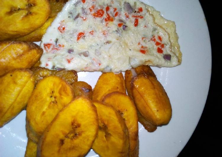 Easiest Way to Prepare Homemade Plantain with fried egg