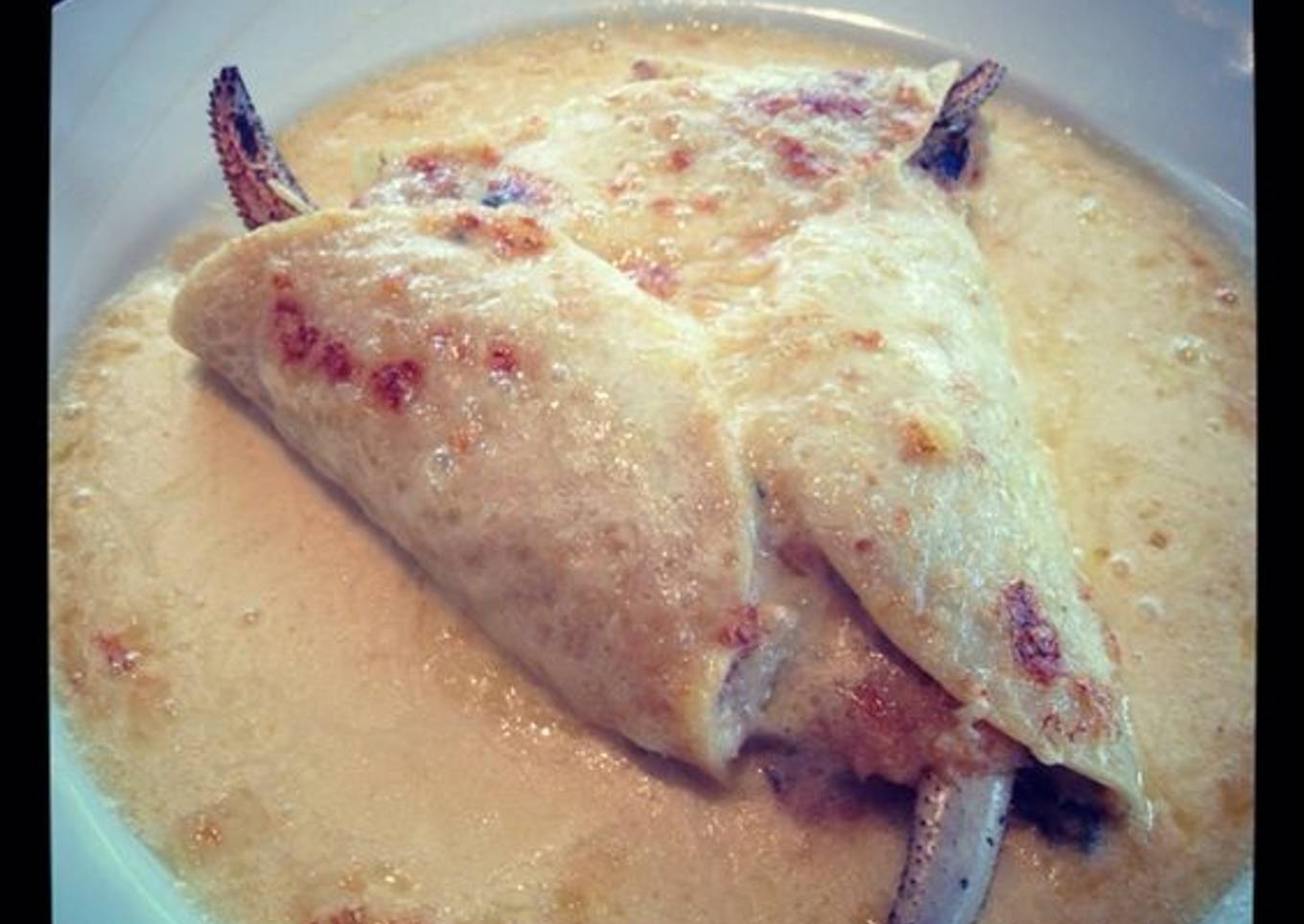 Crepes de cangrejos