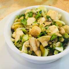 A picture of Ceviche de Champiñón.