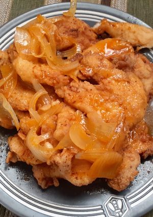 Foto resep Ayam fillet saus jeruk