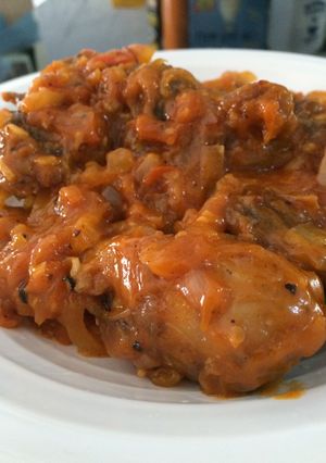 Foto resep Ayam Saus Padang